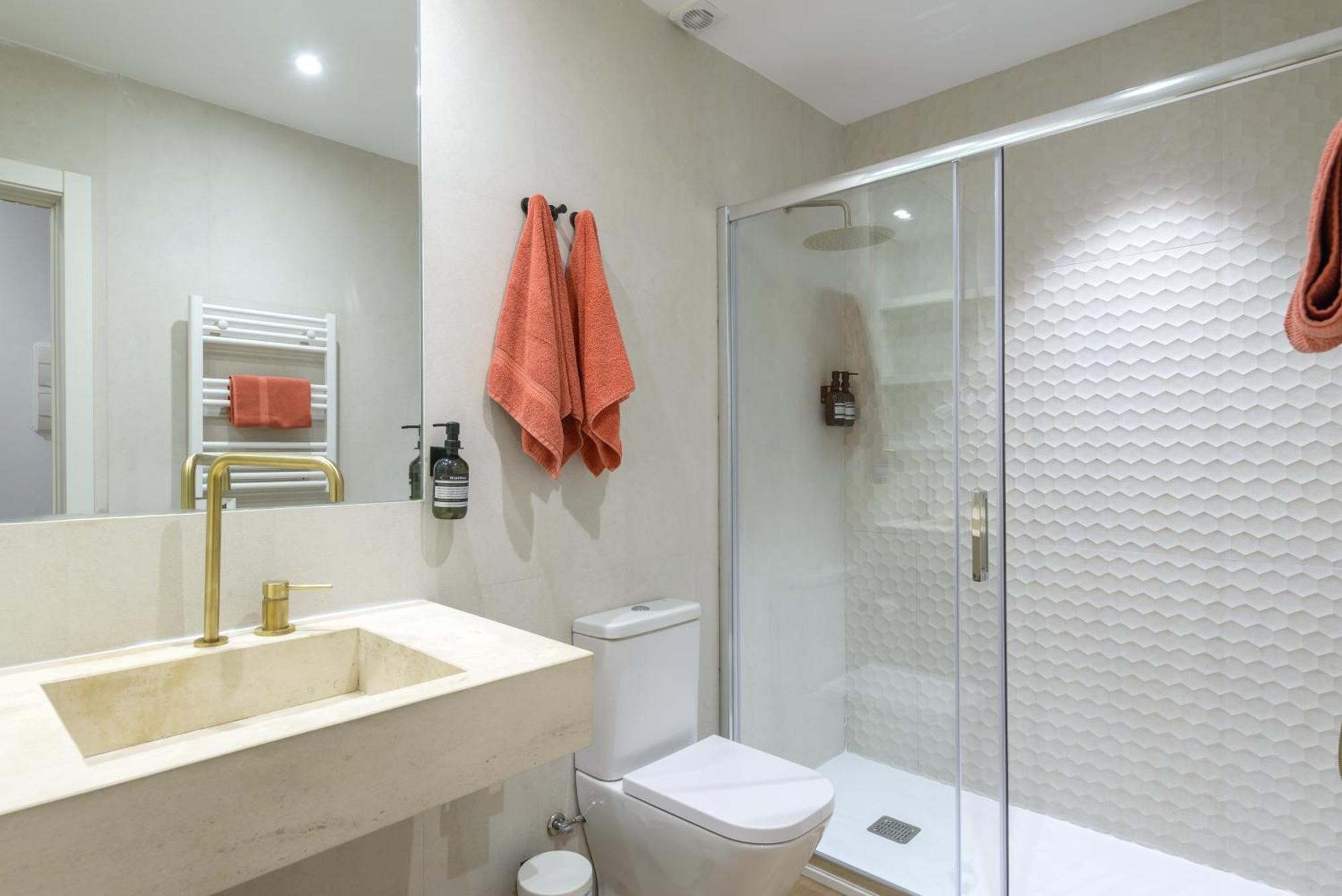 马德里Gran Via New 2Br 1Bth Elevator公寓 外观 照片