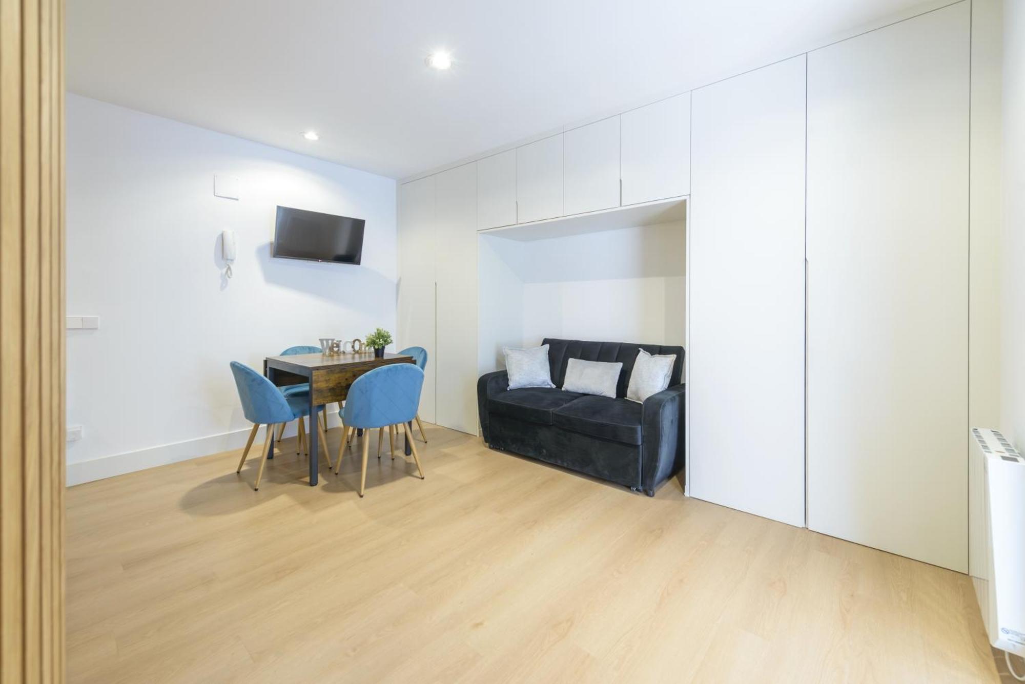 马德里Gran Via New 2Br 1Bth Elevator公寓 外观 照片